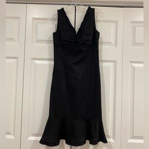 Vintage Betsey Johnson little black dress size 2